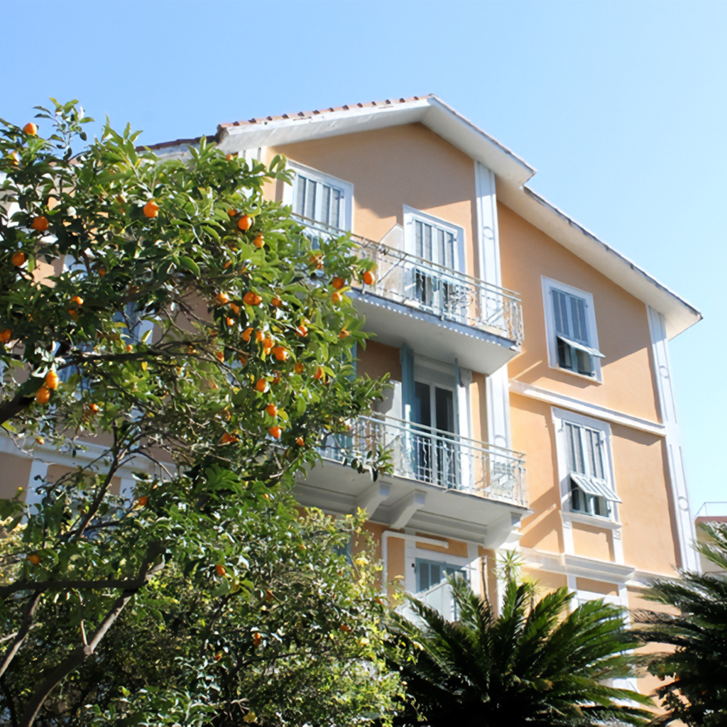 Oranges can be spotted all over Bordighera