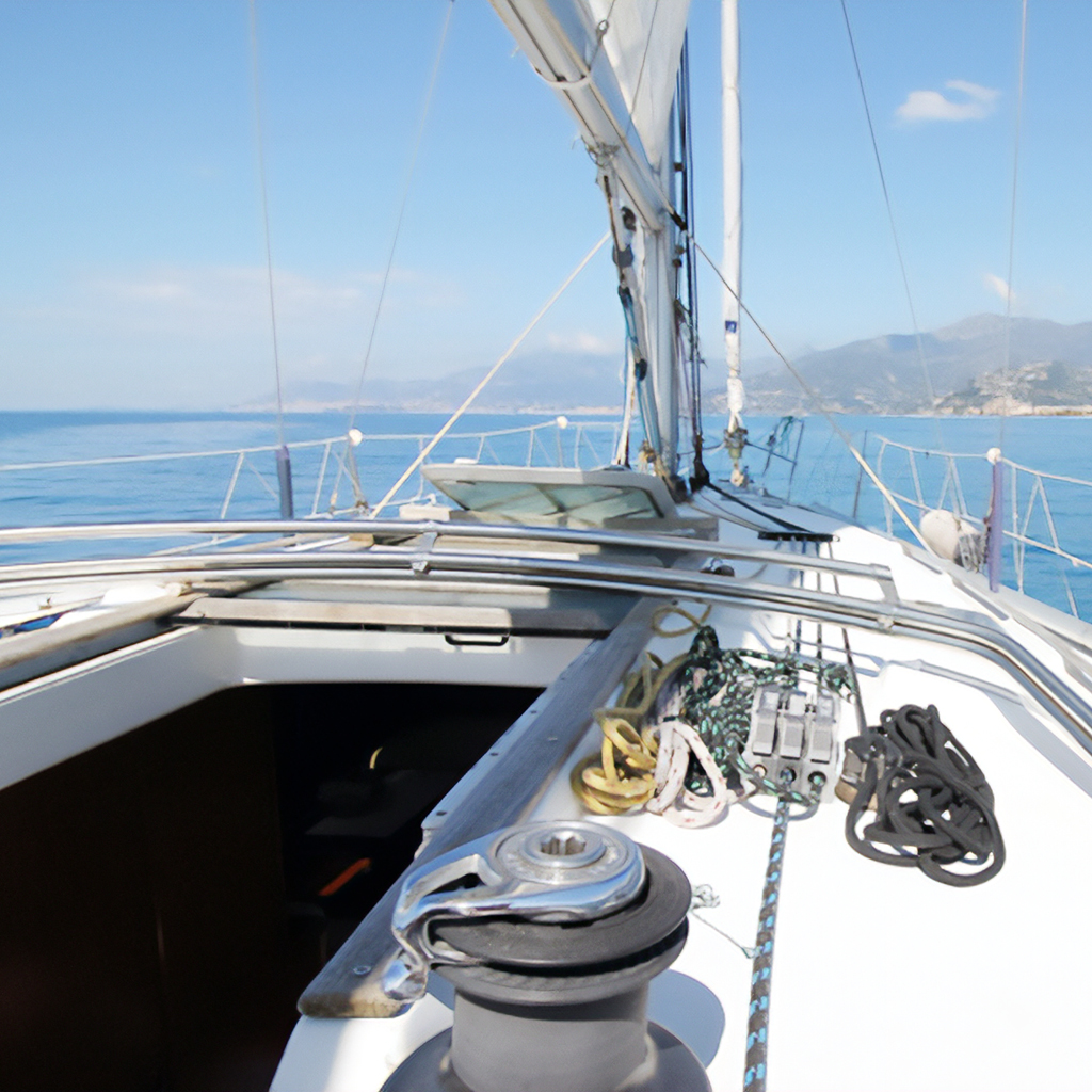 Sailing on the Ligurian Coast