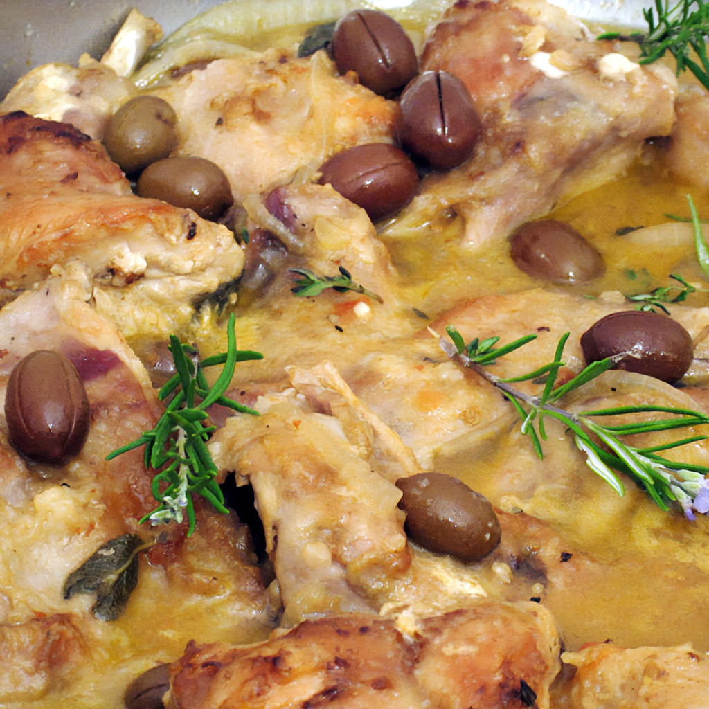 Rabbit, cooked Ligurian Style